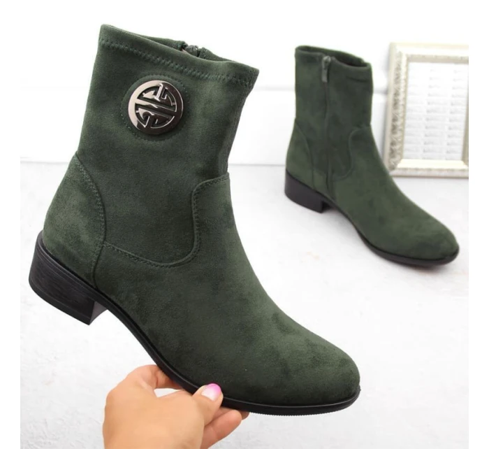 Semišové boty Jezzi W ASA198-28 JEZ432B Semišové boty Jezzi W ASA198-28 JEZ432B