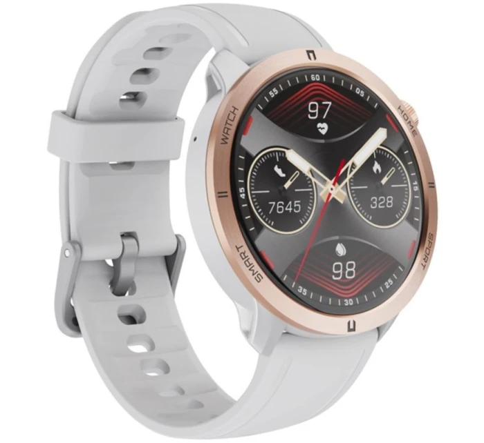 Dámské chytré hodinky RUBICON RNCF14 Rose Gold/White SMARUB251 Dámské chytré hodinky RUBICON RNCF14 Rose Gold/White SMARUB251