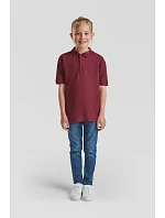 Fruit of the Loom Kids 65/35 Polo Dětské piqué polo 16.3417 white Fruit of the Loom Kids 65/35 Polo Dětské piqué polo 16.3417 white