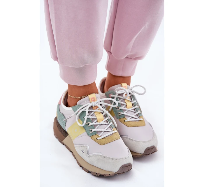 Dámské Semišové Sneakersy Big Star HIPOLY SYSTEM model 21690825 - Big Star Shoes Dámské Semišové Sneakersy Big Star HIPOLY SYSTEM model 21690825 - Big Star Shoes