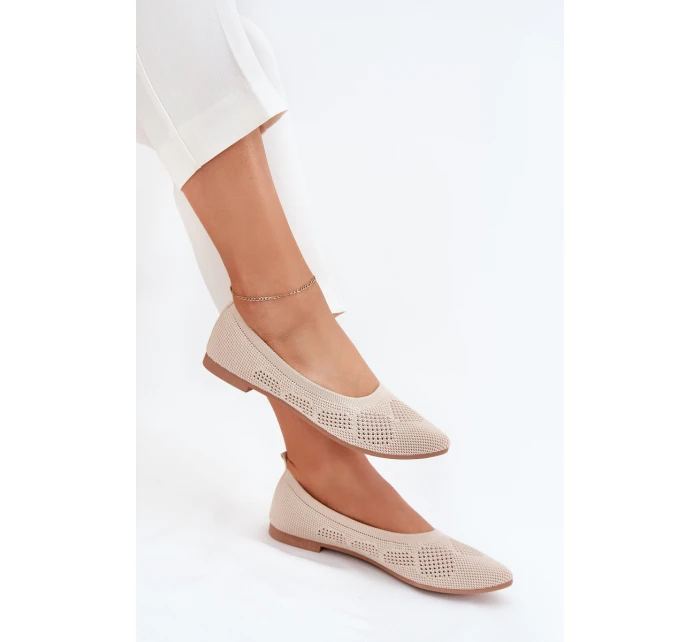 Dámské Baletky Béžové model 21702982 - Boto
