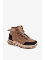 Dámské Trekingové Boty Big Star SS274095 Béžové Dámské Trekingové Boty Big Star SS274095 Béžové