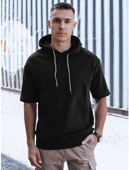 Pánská černá mikina FashionStreet BX5673