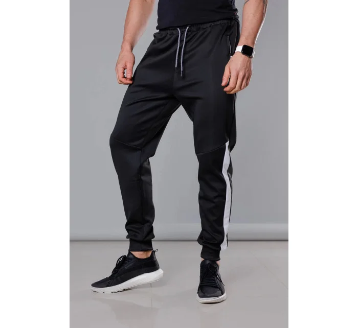 pánské teplákové kalhoty se vsadkami model 18347935 - J.STYLE pánské teplákové kalhoty se vsadkami model 18347935 - J.STYLE