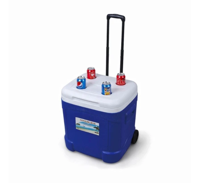Sportovní chladicí box na kolečkách 55 litrů 100827