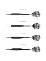 Šipky Hs Black Steeltip model 19914278 - Harrows Šipky Hs Black Steeltip model 19914278 - Harrows