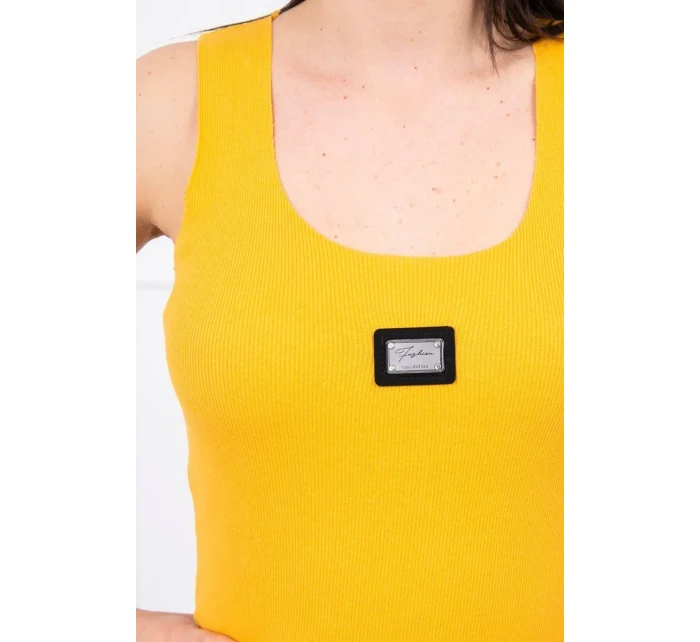 Žebrovaná halenka s model 18743038 - K-Fashion Žebrovaná halenka s model 18743038 - K-Fashion