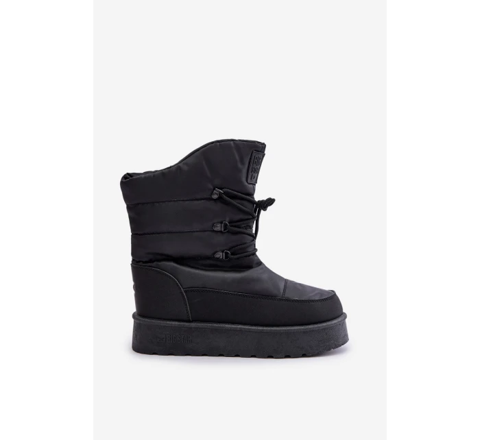 Sněhule na platformě se zipem Big Star model 21678314 Černé - Big Star Shoes