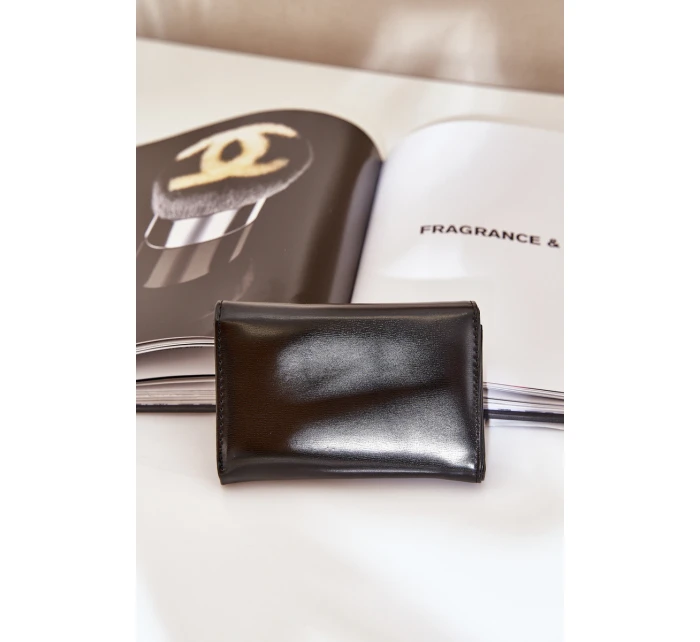 Lakovaný Dámský Peněženka Černý Rahner