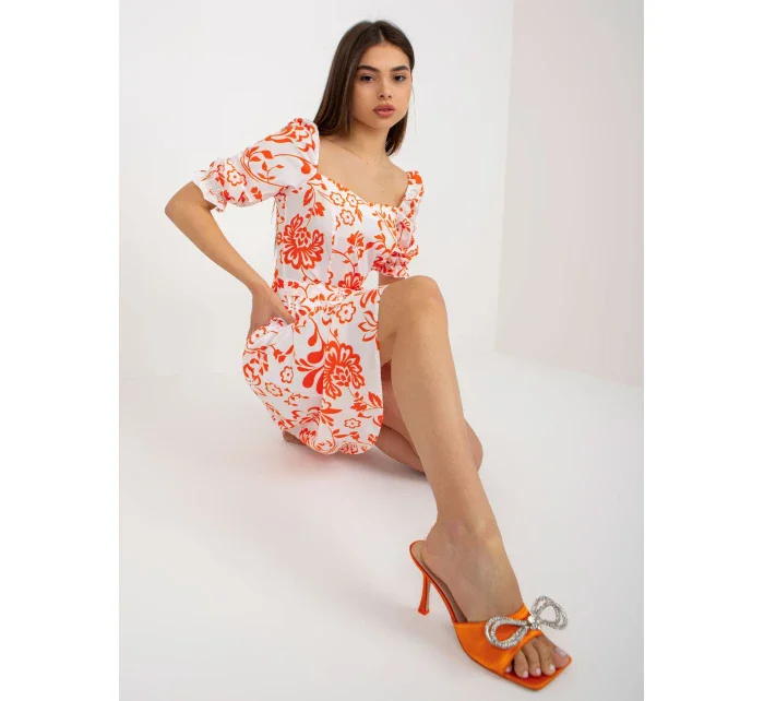 LK SK 508944 šaty.45P oranžová