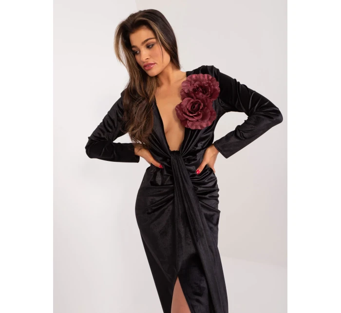 LK SK 509552 šaty.16X černá