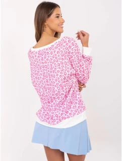 Bluzka MI BZ model 20849236 biało różowy - FPrice