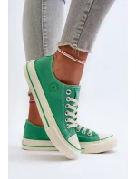 Dámské nízké tenisky Big Star Zelená Dámské nízké tenisky Big Star Zelená