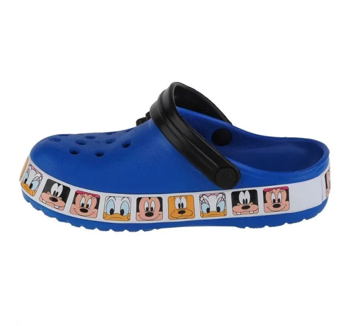 Dětské žabky FL Mickey Mouse 207718-4JL modrá vzor - Crocs