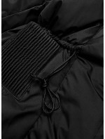 Černá dámská bunda s kapucí model 15846268 - Ann Gissy