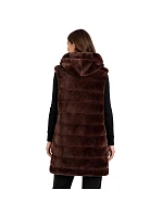 Geografické Norsko Dark Brown Lady Fleece Dark brown model 22135306 - Geographical Norway