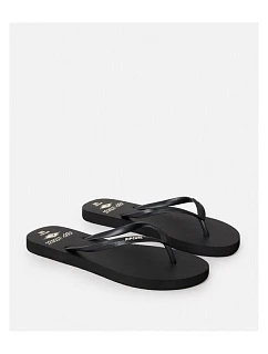 Plážové žabky RIP CURL Icons Of Surf Bloom Open Toe, černé