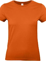B&C #E190 /women Dámské tričko z těžké bavlny 01.004T urban orange