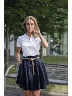 Dámské elastické piqué polo 10. convoy grey model 22473807 - Russell Athletic Dámské elastické piqué polo 10. convoy grey model 22473807 - Russell Athletic