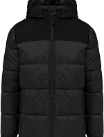 Kariban K 6163 Prošívaná bunda s kapucí 20.6163 black