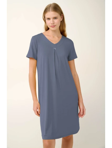 Letní noční košile se záhyby model 20893968 - Vamp