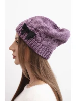 Čepice s rolováním Magda K293 camel