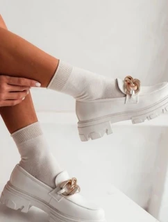 Dámské Bavlněné Ponožky S  Ecru model 21679047 - Milena