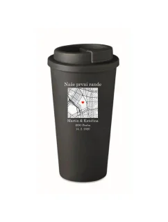 Personalizovaný termohrnek s mapou