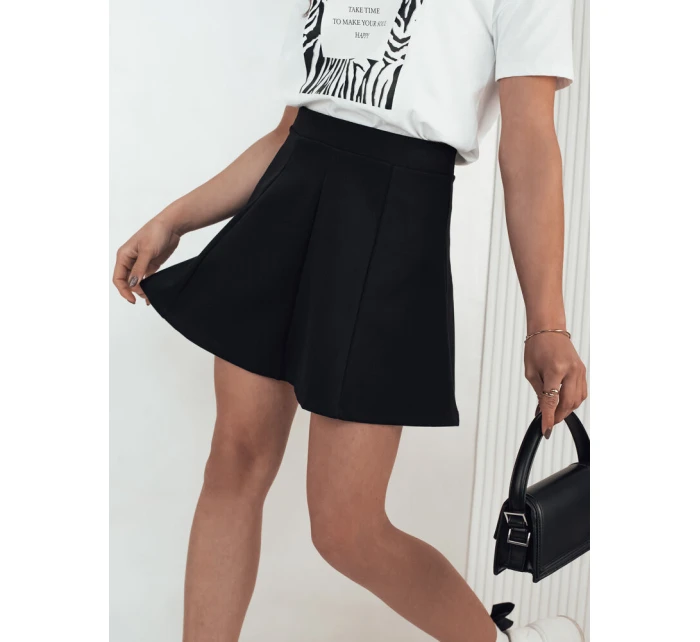 MUTANGES mini sukně černá FashionStreet CY0450 MUTANGES mini sukně černá FashionStreet CY0450