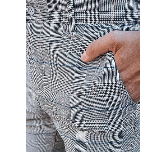 Pánské světle šedé kalhoty Dstreet model 21977306 - FashionStreet