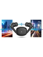 Bezdrátová sluchátka GIEWONT RealSound PRO ANC ENC GWS800-1 Black