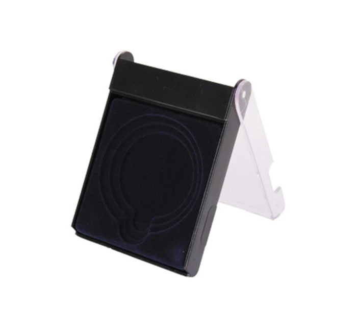 Plastové pouzdro na medaile 70mm 116x84x18mm modré - A005B BK/BU