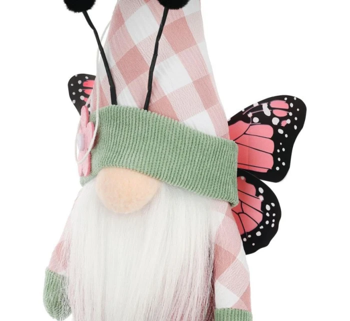 GHOST GNOM MOTHROOM PALE 25CM SPRING DECORATION dětské