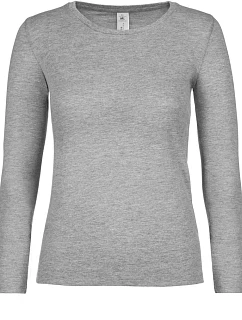B&C #E150 LSL /women Dámské tričko s dlouhým rukávem model 22492571 sport grey
