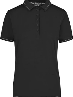 JN Dámské žerzejové elastické polo 02.0 black/white model 22487079 - Daiber