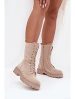 Dámské workery zateplené béžové Marvielle Dámské workery zateplené béžové Marvielle