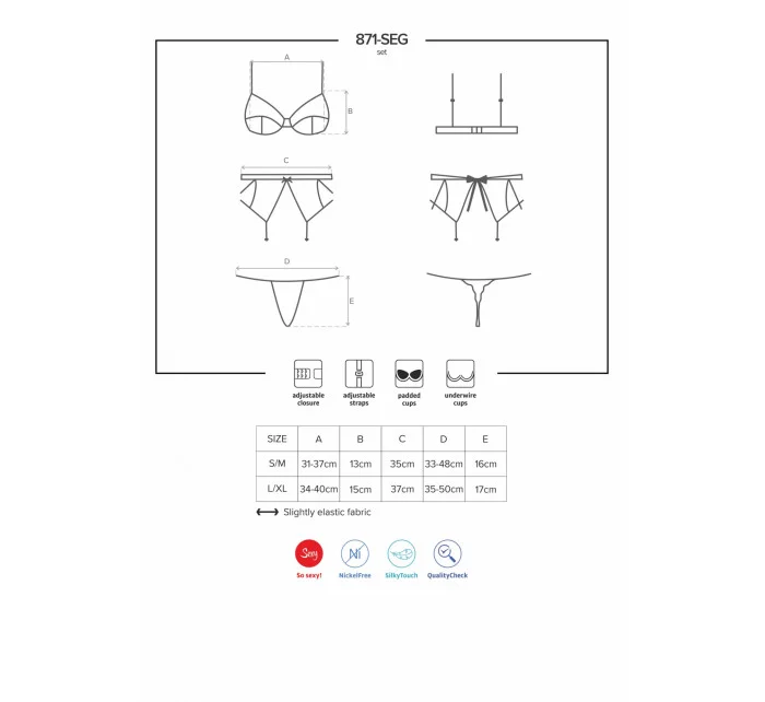 Vyzývavý set 871 - SEG - Obsessive