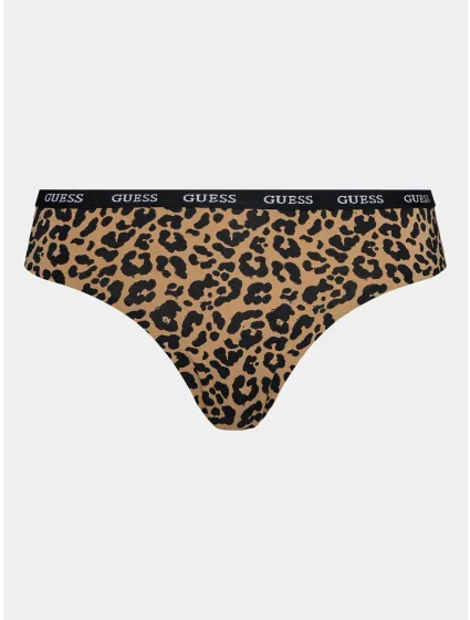 Dámské kalhotky O3YE01KBUT0 - P1CA vzor leopard - Guess