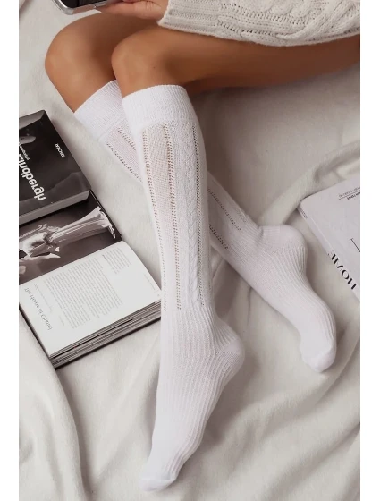 Dámské podkolenky 3741 model 20307629 - Milena Dámské podkolenky 3741 model 20307629 - Milena