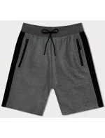 Tmavě šedé pánské sportovní kraťasy (8K281-5) Tmavě šedé pánské sportovní kraťasy (8K281-5)