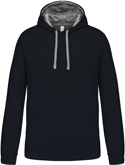 Kariban K 446 Kontrastní mikina s kapucí 20.K446 navy/fine grey Kariban K 446 Kontrastní mikina s kapucí 20.K446 navy/fine grey
