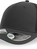 Atlantis Headwear Zion 5 panelová Trucker kšiltovka 33.0120 dark grey/black