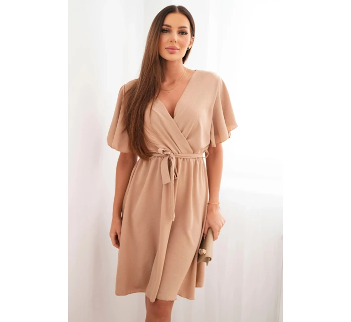 Šaty s překládaným výstřihem fango Šaty s překládaným výstřihem fango