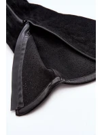 model 21646749 Dámské Černé Krajkové Kozačky - S.Barski