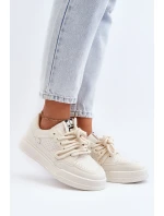 Dámské tenisky z ekokůže béžové Avanalis Dámské tenisky z ekokůže béžové Avanalis
