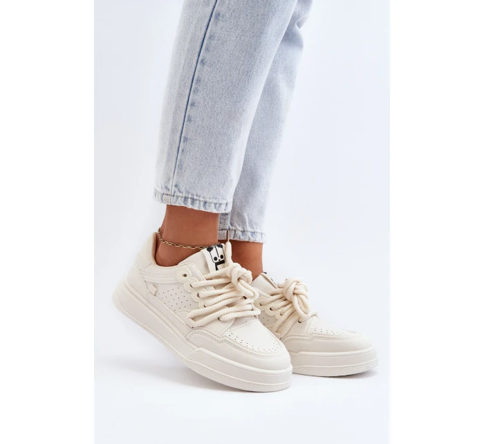 Dámské tenisky z ekokůže béžové Avanalis Dámské tenisky z ekokůže béžové Avanalis