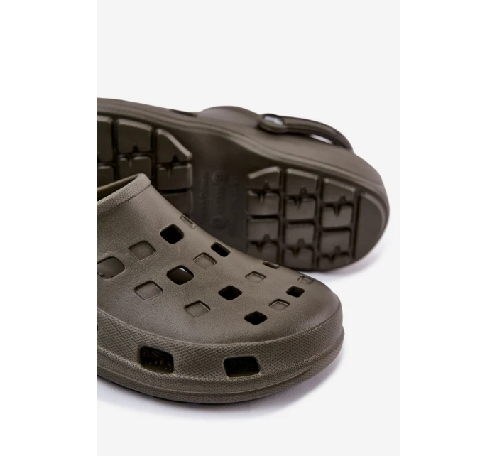 Pánské Pěnové Sandály LEMIGO 807 Olivové