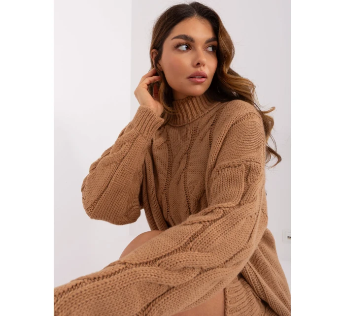 LC SK 1561 šaty.72P velbloud LC SK 1561 šaty.72P velbloud