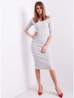 Šaty CZ SK 4196.00 světle šedá