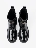 Pěkné kotníčkové boty dámské platforma Pěkné kotníčkové boty dámské platforma